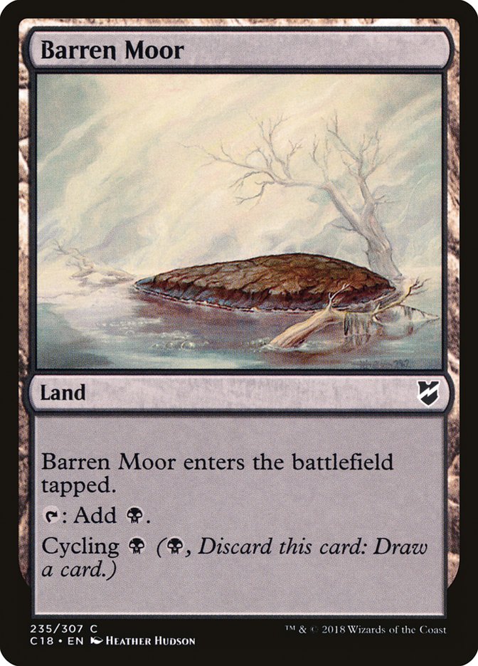 Barren Moor [Commander 2018] | Empire Gaming NC