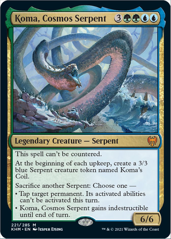 Koma, Cosmos Serpent [Kaldheim] | Empire Gaming NC