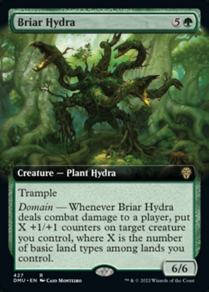 Briar Hydra (Extended Art) [Dominaria United] | Empire Gaming NC