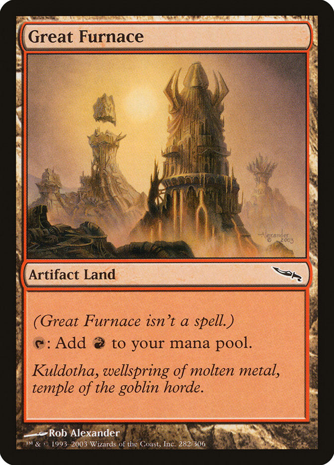 Great Furnace [Mirrodin] | Empire Gaming NC