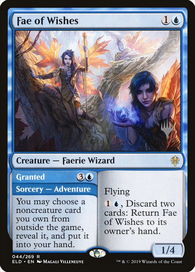 Fae of Wishes // Granted (Promo Pack) [Throne of Eldraine Promos] | Empire Gaming NC