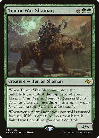 Temur War Shaman [Fate Reforged] | Empire Gaming NC