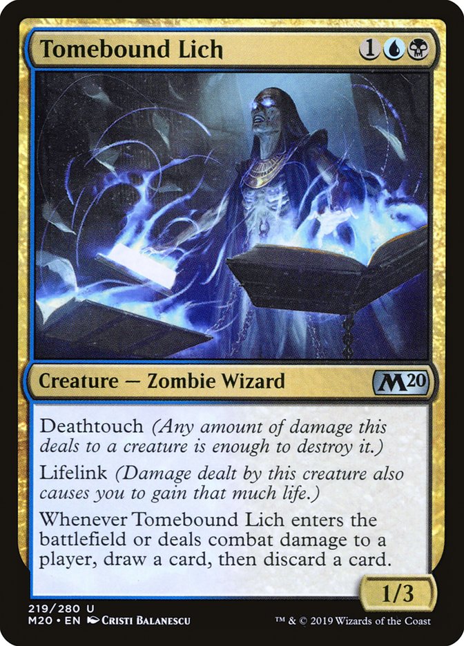 Tomebound Lich [Core Set 2020] | Empire Gaming NC