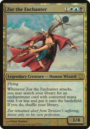 Zur the Enchanter (Commander's Arsenal) [Commander's Arsenal Oversized] | Empire Gaming NC