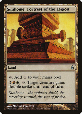 Sunhome, Fortress of the Legion [Ravnica: City of Guilds] | Empire Gaming NC