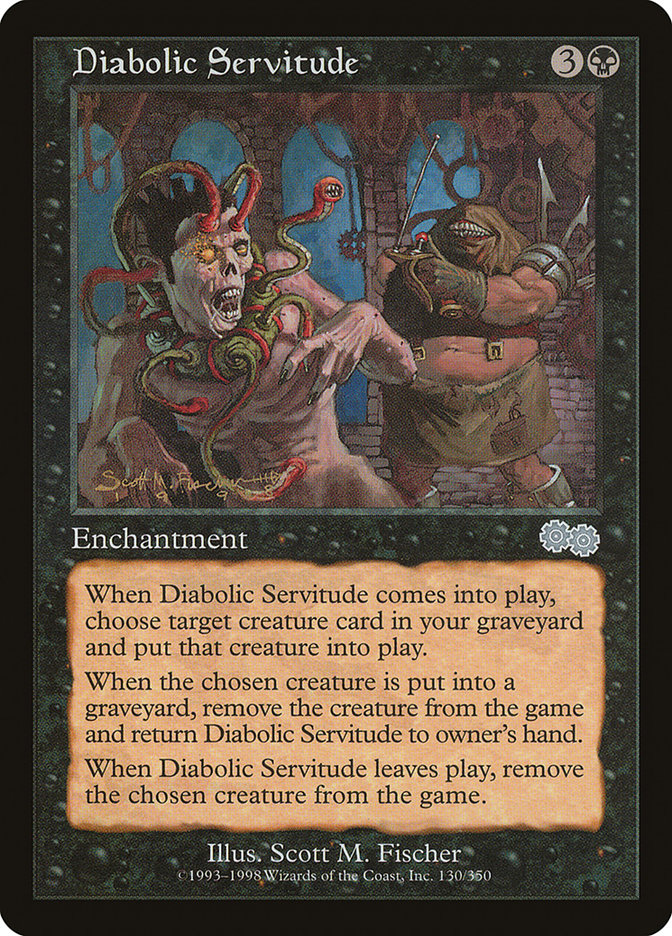 Diabolic Servitude [Urza's Saga] | Empire Gaming NC