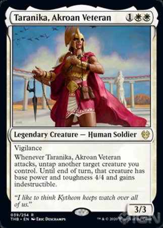 Taranika, Akroan Veteran [Theros Beyond Death] | Empire Gaming NC