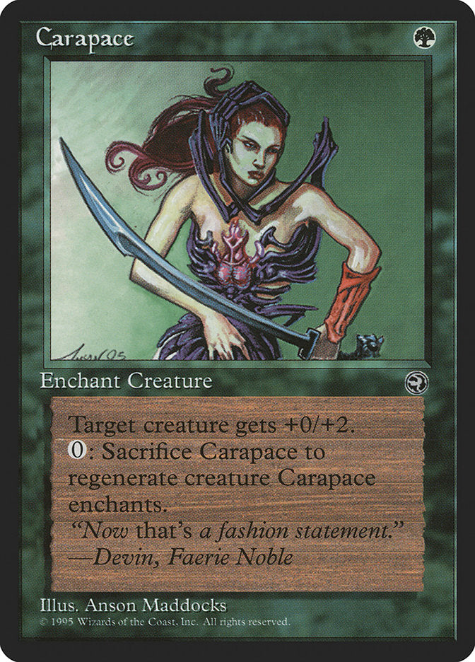 Carapace (Devin Flavor Text) [Homelands] | Empire Gaming NC