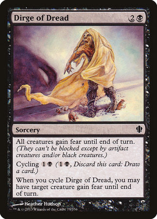 Dirge of Dread [Commander 2013] | Empire Gaming NC