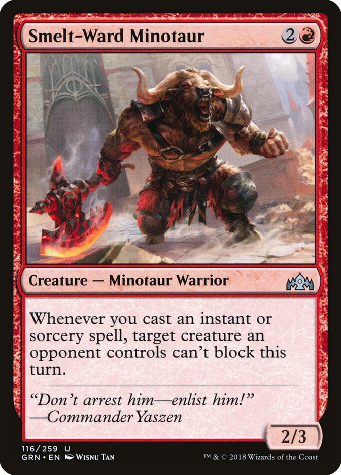 Smelt-Ward Minotaur [Guilds of Ravnica] | Empire Gaming NC