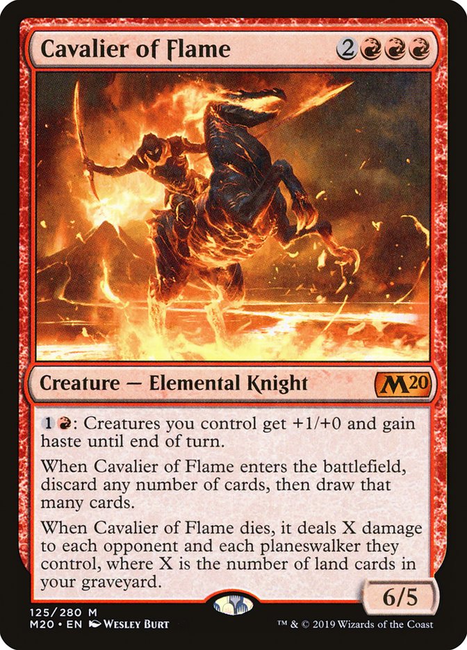 Cavalier of Flame [Core Set 2020] | Empire Gaming NC