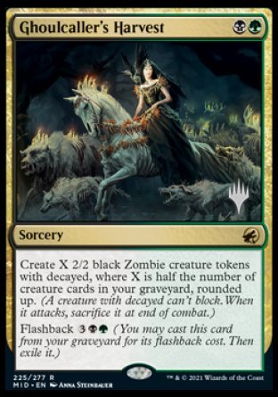 Ghoulcaller's Harvest (Promo Pack) [Innistrad: Midnight Hunt Promos] | Empire Gaming NC