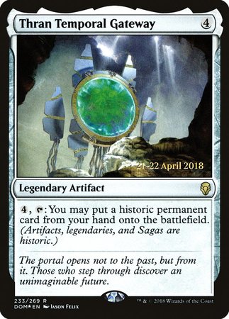 Thran Temporal Gateway [Dominaria Promos] | Empire Gaming NC