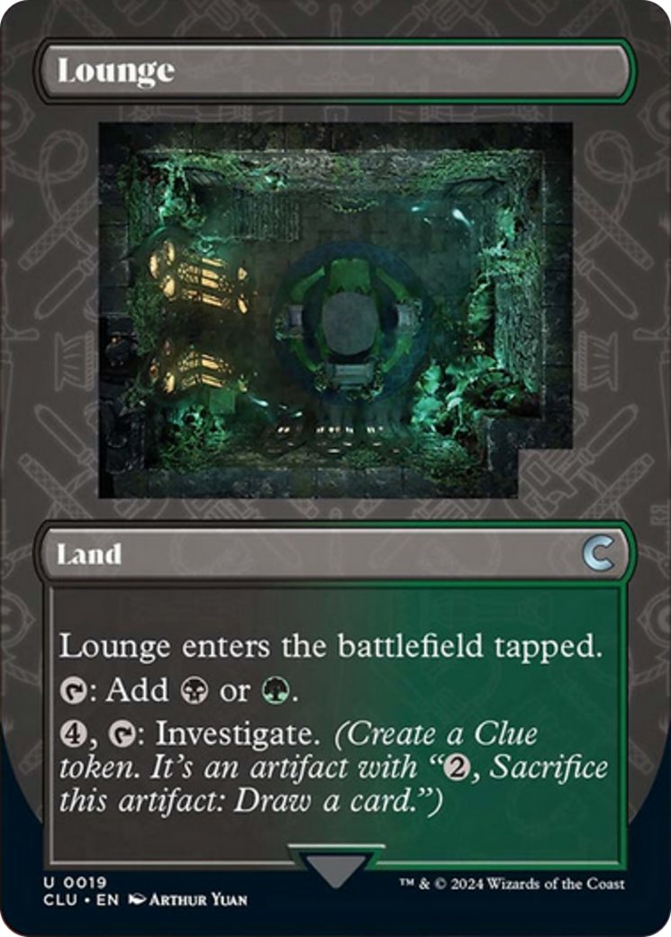 Lounge (Borderless) [Ravnica: Clue Edition] | Empire Gaming NC