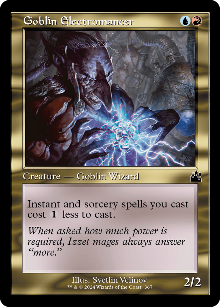 Goblin Electromancer (Retro Frame) [Ravnica Remastered] | Empire Gaming NC