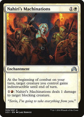 Nahiri's Machinations [Shadows over Innistrad] | Empire Gaming NC