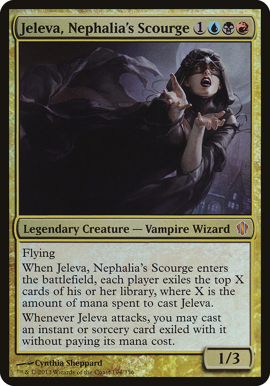 Jeleva, Nephalia's Scourge (Commander 2013) [Commander 2013 Oversized] | Empire Gaming NC