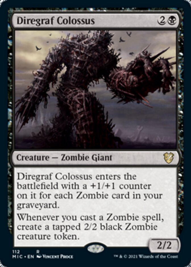 Diregraf Colossus [Innistrad: Midnight Hunt Commander] | Empire Gaming NC