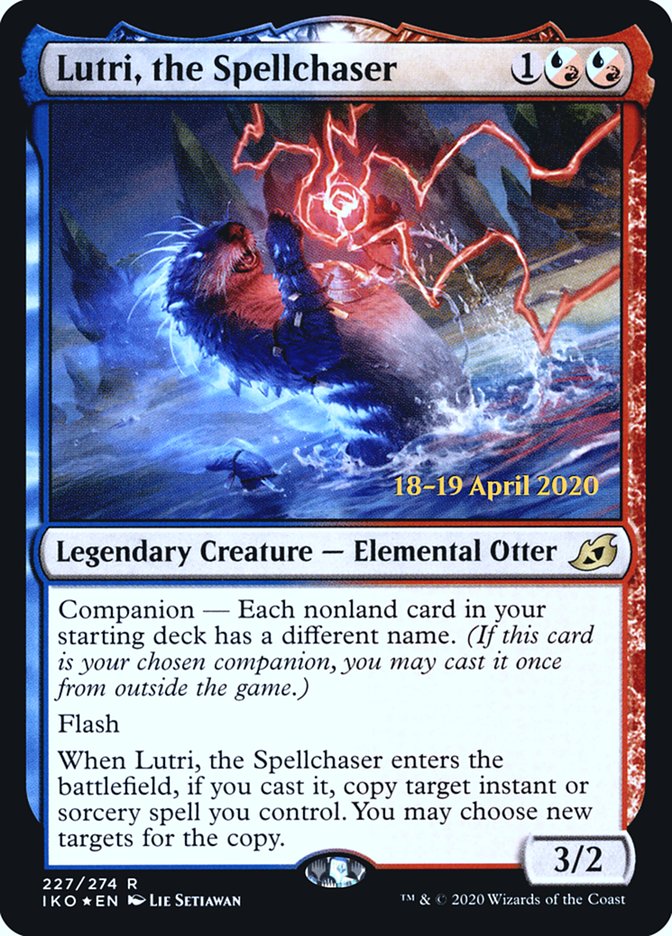 Lutri, the Spellchaser  [Ikoria: Lair of Behemoths Prerelease Promos] | Empire Gaming NC