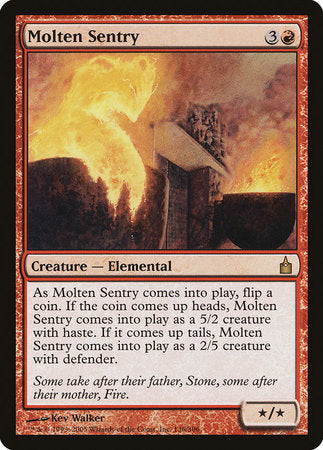 Molten Sentry [Ravnica: City of Guilds] | Empire Gaming NC