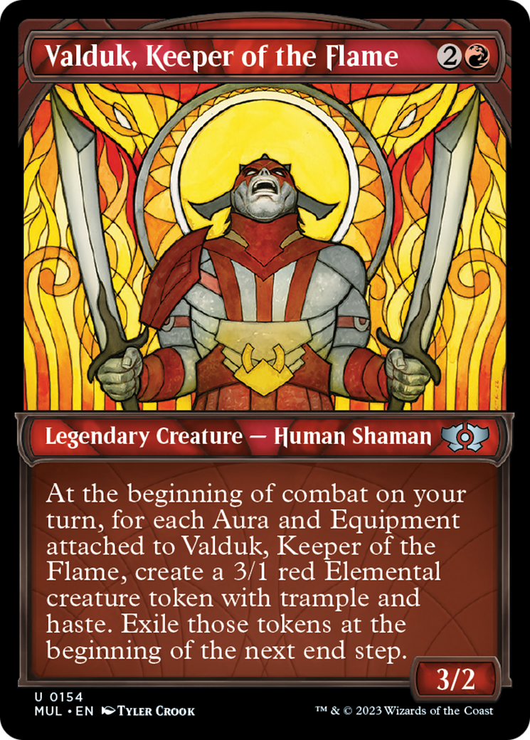 Valduk, Keeper of the Flame (Halo Foil) [Multiverse Legends] | Empire Gaming NC