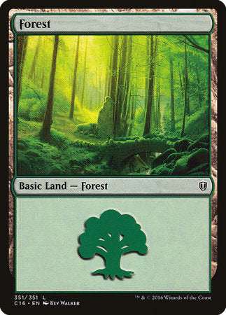 Forest (351) [Commander 2016] | Empire Gaming NC