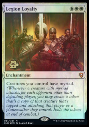 Legion Loyalty [Commander Legends: Battle for Baldur's Gate Prerelease Promos] | Empire Gaming NC