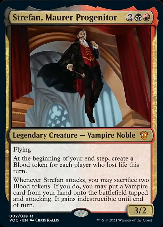 Strefan, Maurer Progenitor (Display Commander) [Innistrad: Crimson Vow Commander] | Empire Gaming NC