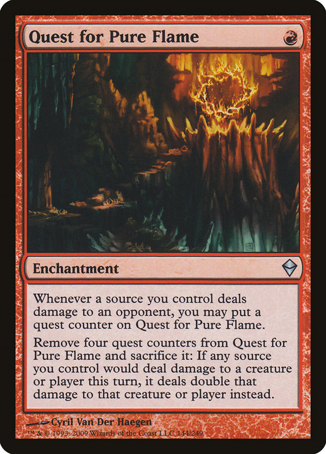 Quest for Pure Flame [Zendikar] | Empire Gaming NC