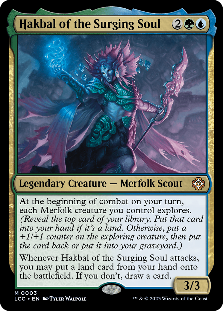 Hakbal of the Surging Soul [The Lost Caverns of Ixalan Commander] | Empire Gaming NC