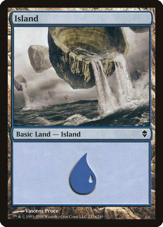 Island (237a) [Zendikar] | Empire Gaming NC