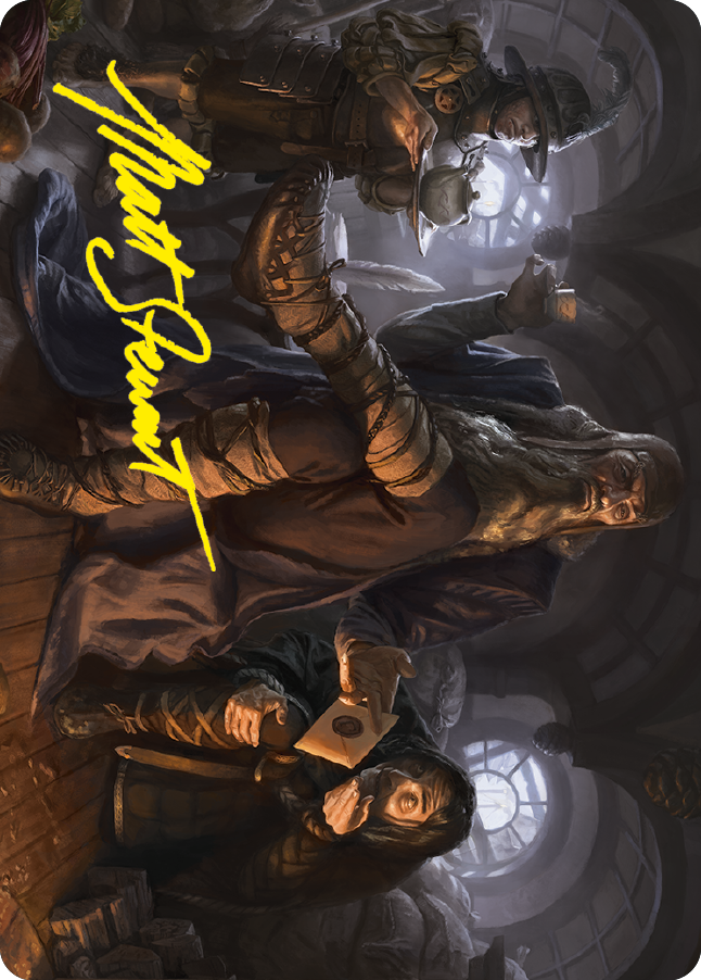 Sharkey, Tyrant of the Shire Art Card (Gold-Stamped Signature) [The Lord of the Rings: Tales of Middle-earth Art Series] | Empire Gaming NC