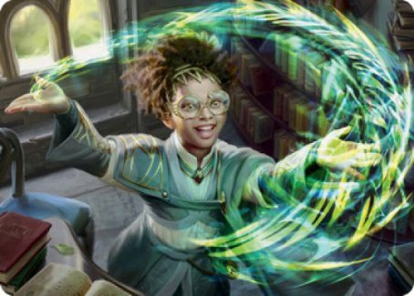 Eureka Moment Art Card [Strixhaven: School of Mages Art Series] | Empire Gaming NC