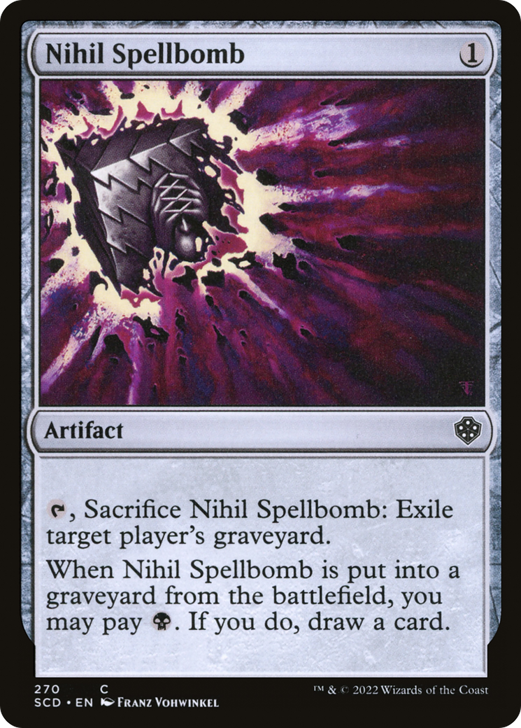 Nihil Spellbomb [Starter Commander Decks] | Empire Gaming NC