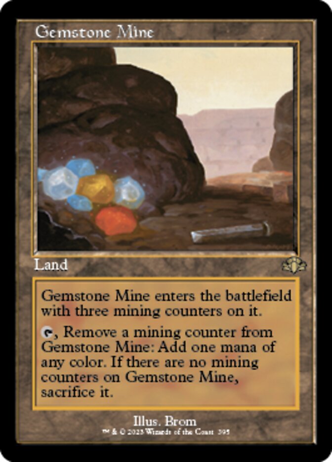 Gemstone Mine (Retro) [Dominaria Remastered] | Empire Gaming NC