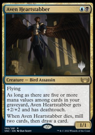 Aven Heartstabber (Promo Pack) [Streets of New Capenna Promos] | Empire Gaming NC