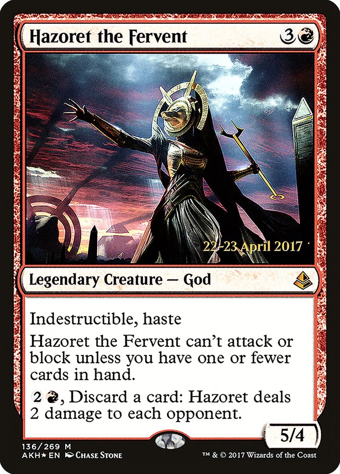 Hazoret the Fervent [Amonkhet Promos] | Empire Gaming NC