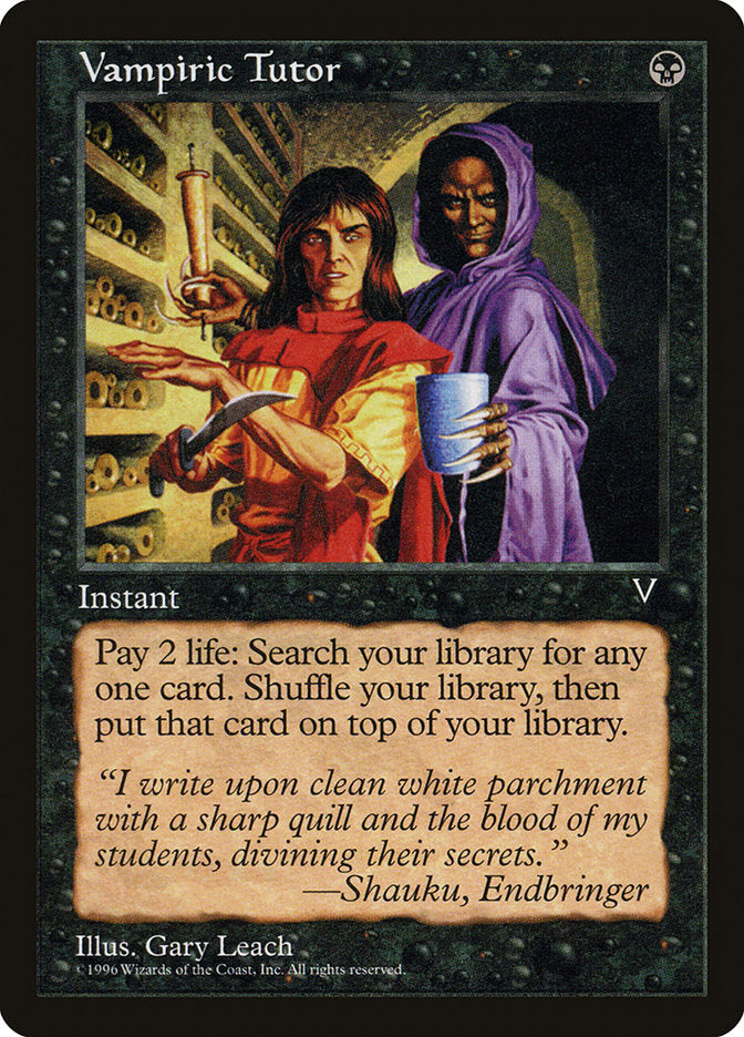 Vampiric Tutor [Visions] | Empire Gaming NC