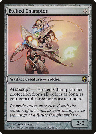 Etched Champion [Scars of Mirrodin] | Empire Gaming NC