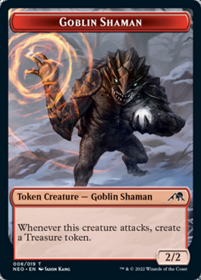 Goblin Shaman Token [Kamigawa: Neon Dynasty Tokens] | Empire Gaming NC