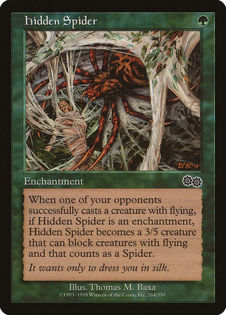 Hidden Spider [Urza's Saga] | Empire Gaming NC
