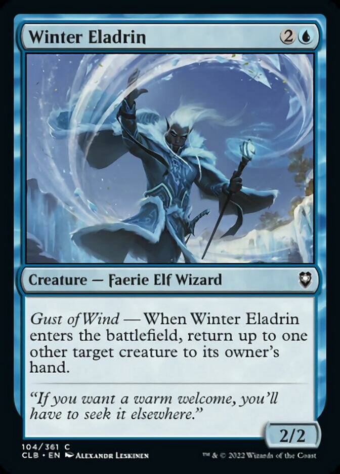 Winter Eladrin [Commander Legends: Battle for Baldur's Gate] | Empire Gaming NC