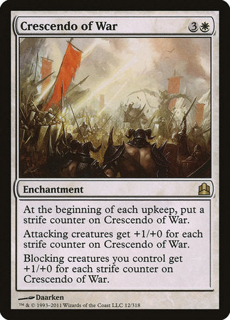 Crescendo of War [Commander 2011] | Empire Gaming NC