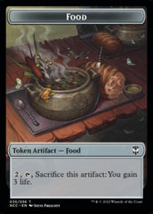 Food // Citizen Double-sided Token [Streets of New Capenna Commander Tokens] | Empire Gaming NC