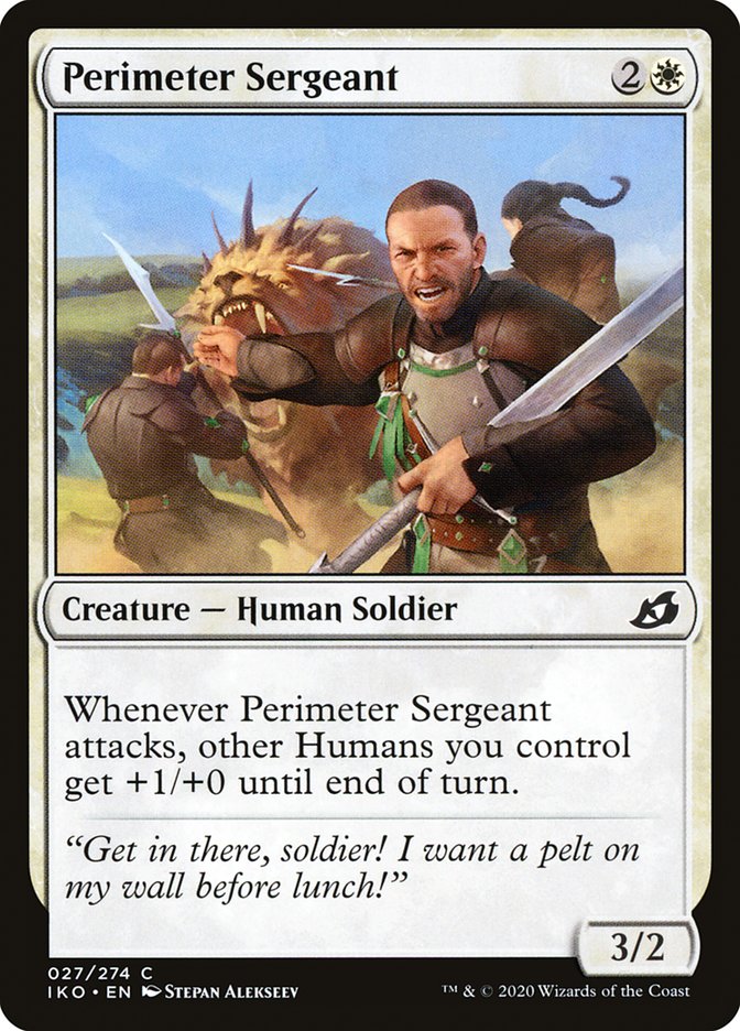 Perimeter Sergeant [Ikoria: Lair of Behemoths] | Empire Gaming NC