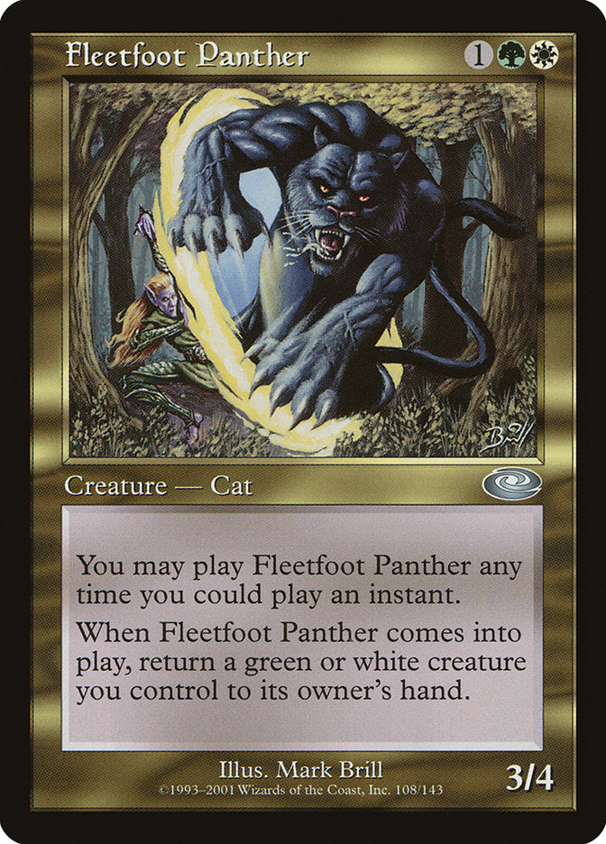 Fleetfoot Panther [Planeshift] | Empire Gaming NC