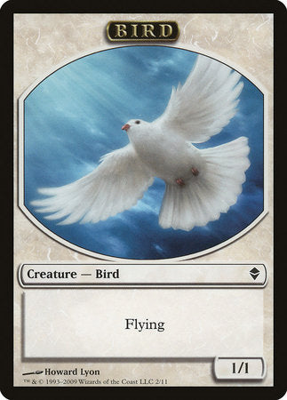 Bird Token [Zendikar Tokens] | Empire Gaming NC