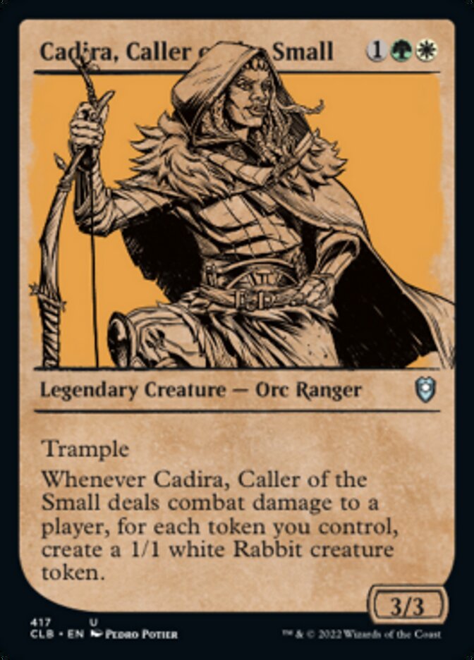 Cadira, Caller of the Small (Showcase) [Commander Legends: Battle for Baldur's Gate] | Empire Gaming NC