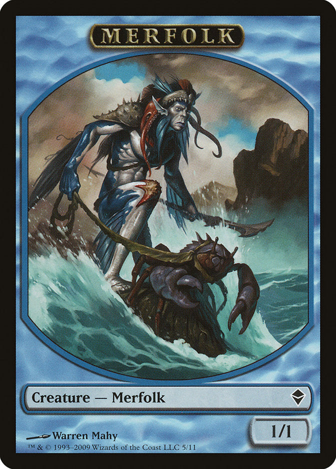 Merfolk [Zendikar Tokens] | Empire Gaming NC