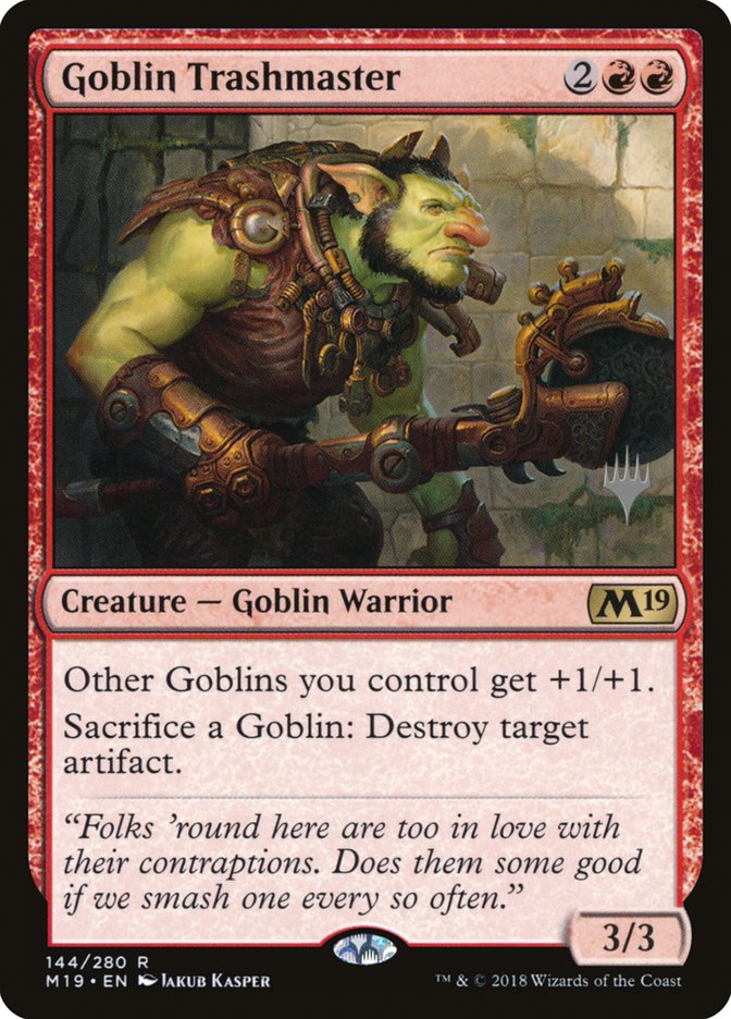 Goblin Trashmaster [Core Set 2019 Promos] | Empire Gaming NC